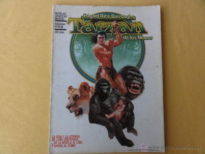 C&oacute;mics: NOVELAS GRAFICAS MARVEL. TARZAN DE LOS MONOS. C-5 - Foto 1