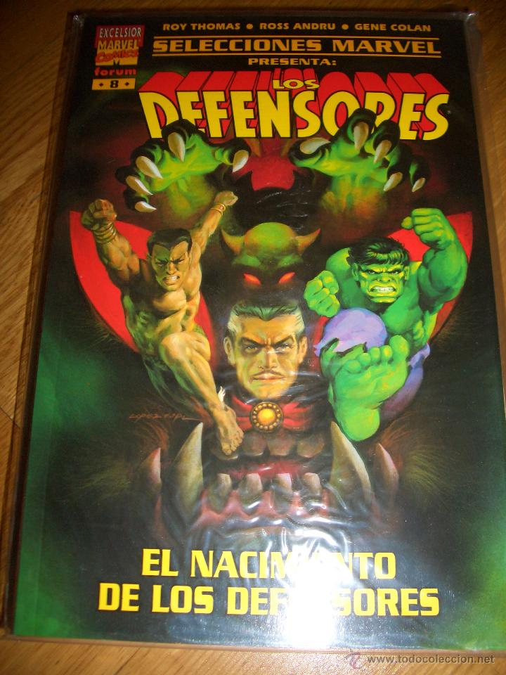 C&oacute;mics: SELECCIONES MARVEL PRESENTA #8: LOS DEFENSORES (FORUM, 2000) - Foto 1