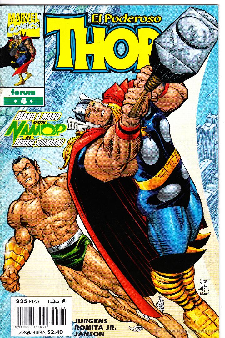 C&oacute;mics: EL PODEROSO THOR. 8 NUMEROS. FORUM. jOHN ROMITA JR. - Foto 3