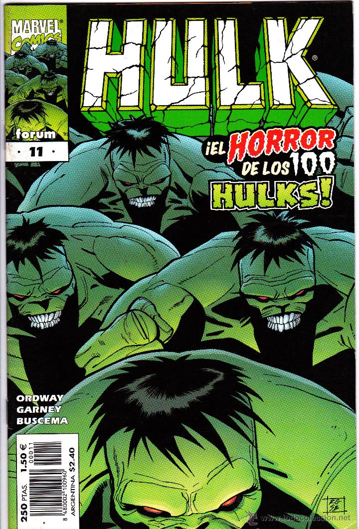 C&oacute;mics: HULK 9. PLANET HULK : EXILIO. PANINI + TRES NUMEROS DE FORUM - Foto 2