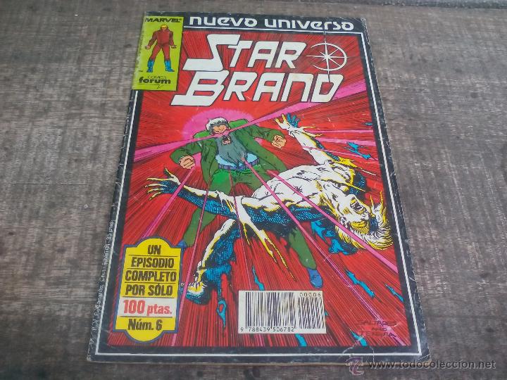 C&oacute;mics: Star Brand . n&ordm; 6. 1987 Marvel, Comics Forum. - Foto 1