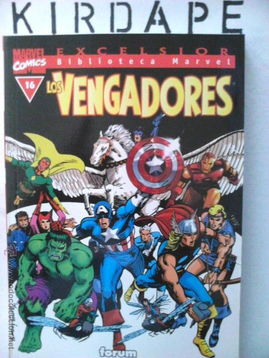 C&oacute;mics: biblioteca marvel excelsior los vengadores 16 - Foto 1