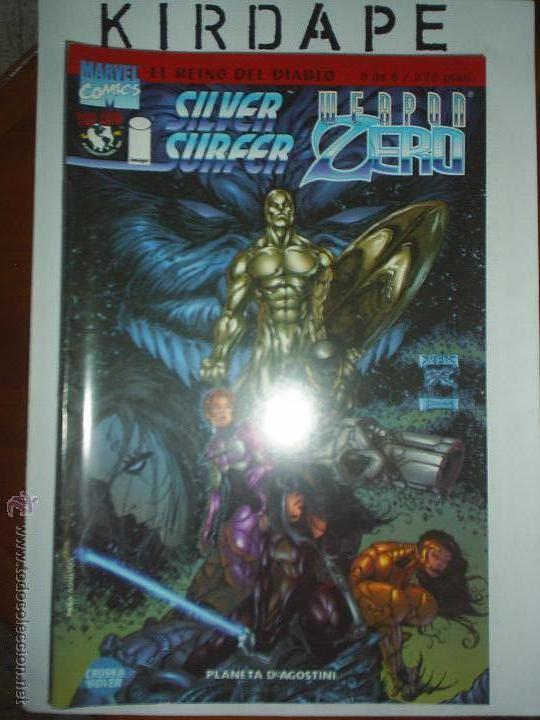 Comics: el reino del diablo 8 n&uacute;meros crossover entre personajes Marvel y Top Cow. colecci&oacute;n completa cj16