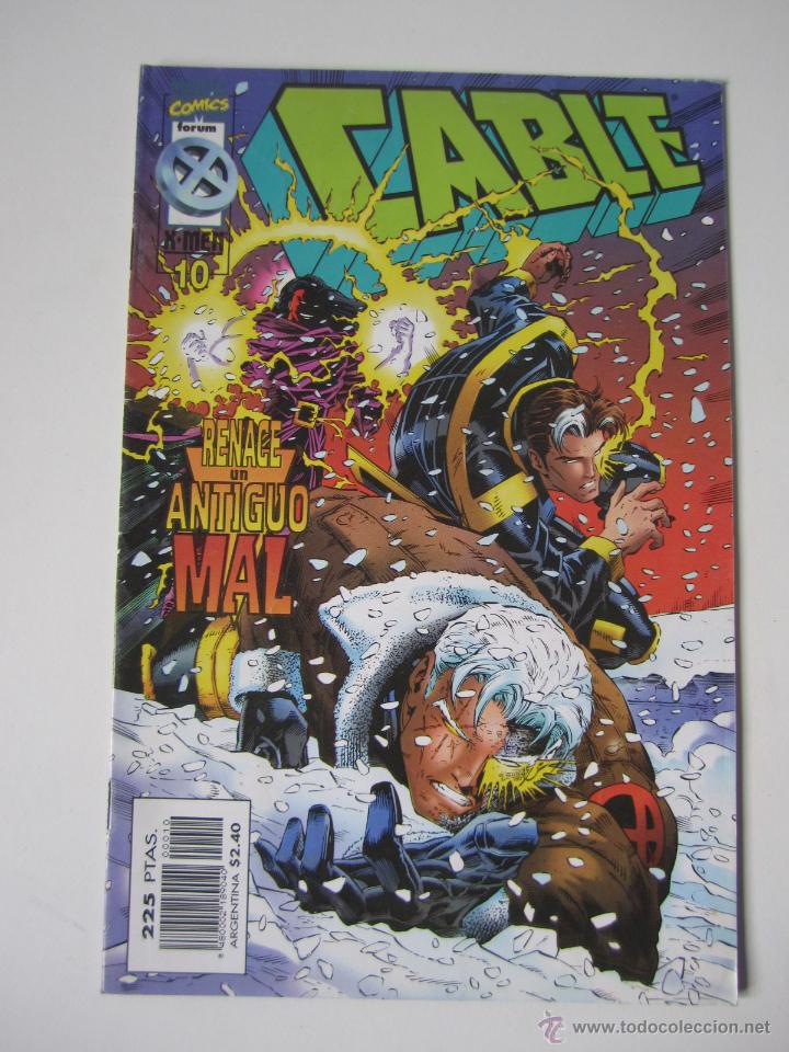 C&oacute;mics: CABLE N&ordm; 10 X-MEN COMIC FORUM PLANETA DeAGOSTINI TEBEO COMICS - Foto 1
