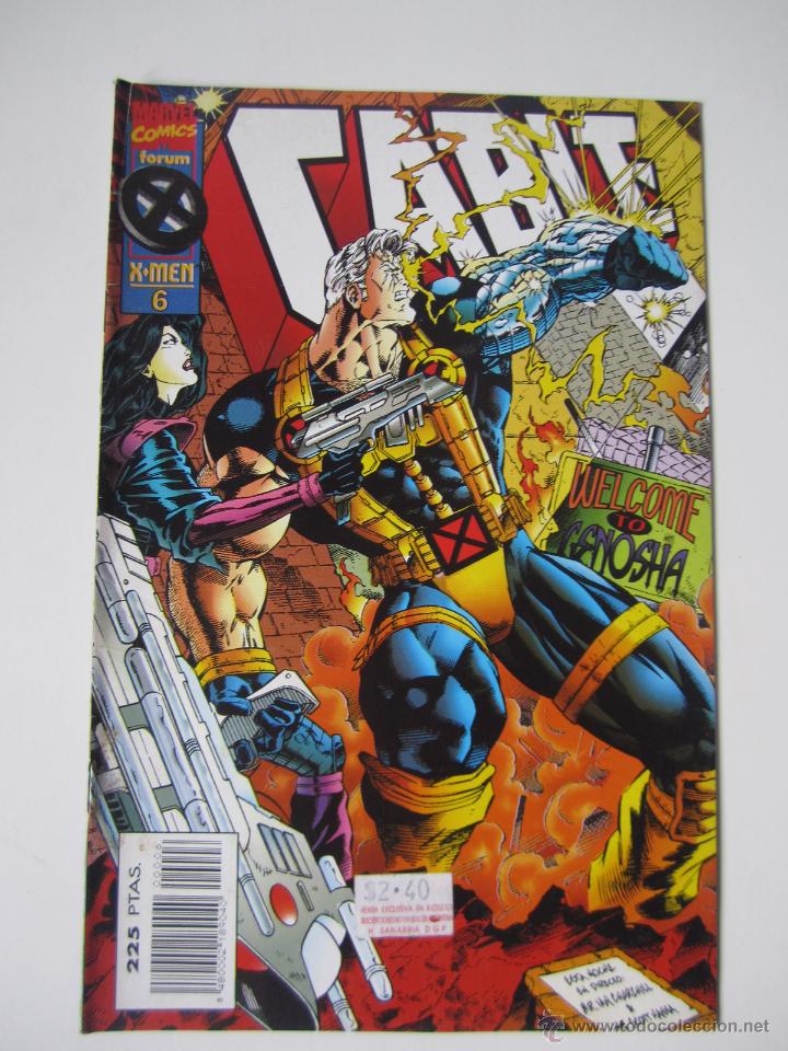 C&oacute;mics: CABLE N&ordm; 6 X-MEN MARVEL COMIC FORUM PLANETA DeAGOSTINI TEBEO COMICS - Foto 1