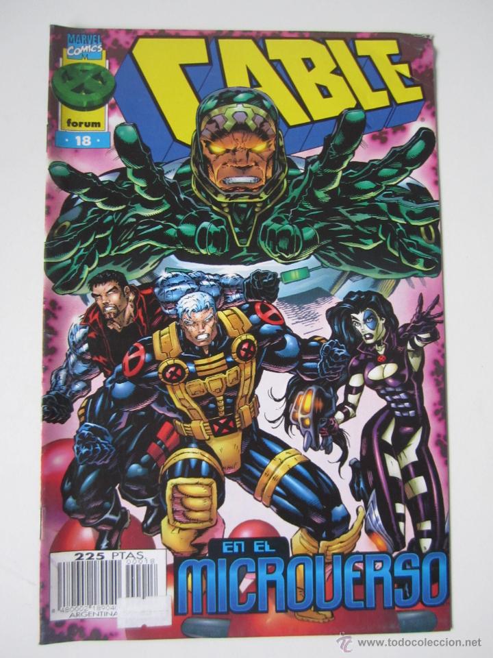 C&oacute;mics: CABLE N&ordm; 18 X-MEN MARVEL COMIC FORUM PLANETA DeAGOSTINI TEBEO COMICS - Foto 1