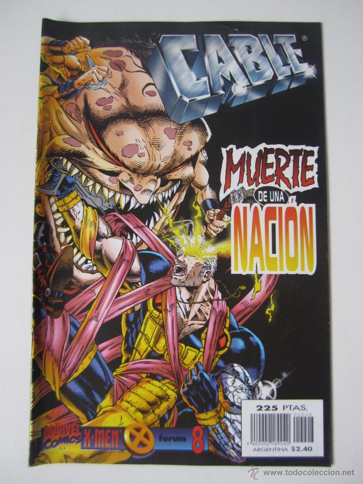 C&oacute;mics: CABLE N&ordm; 8 X-MEN MARVEL COMIC FORUM PLANETA DeAGOSTINI TEBEO COMICS - Foto 1