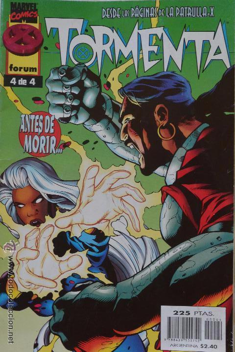 C&oacute;mics: N&ordm; 4 COMIC MARVEL TORMENTA ANTES DE MORIR... - Foto 1