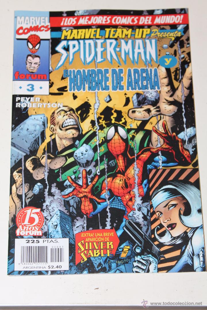 C&oacute;mics: Marvel Team Up 3 Spiderman El Hombre de Arena Forum - Foto 1