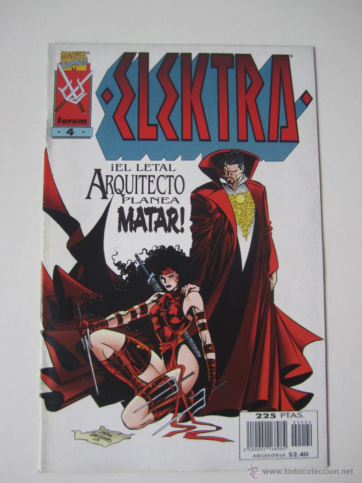 C&oacute;mics: ELEKTRA N&ordm; 4 X-MEN MARVEL COMIC FORUM PLANETA DeAGOSTINI TEBEO COMICS - Foto 1