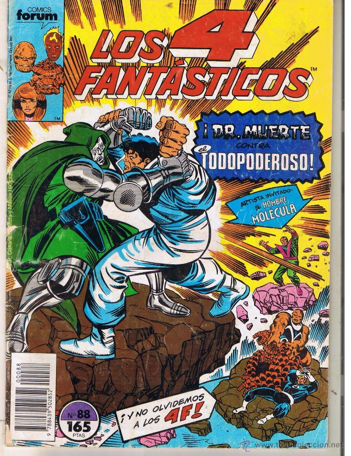 C&oacute;mics: LOS 4 FANTASTICOS. N&ordm; 165. FORUM. (C/A15) - Foto 1