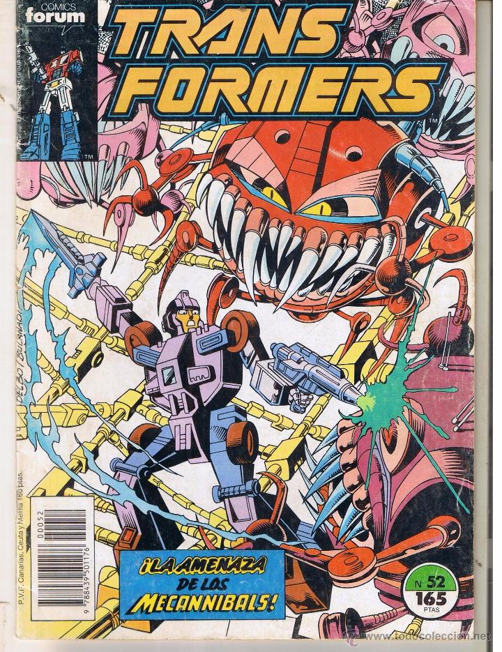 C&oacute;mics: TRANSFORMERS. N&ordm; 52.  FORUM. (C/A19) - Foto 1