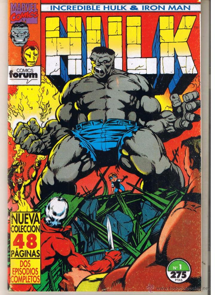 C&oacute;mics: INCREIBLE HULK & IRON MAN. N&ordm; 1.  (C/A36) - Foto 1