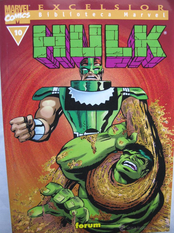 C&oacute;mics: HULK. EXCELSIOR. BIBLIOTECA MARVEL. FORUM. NRO. 10 (COMO NUEVO) - Foto 1