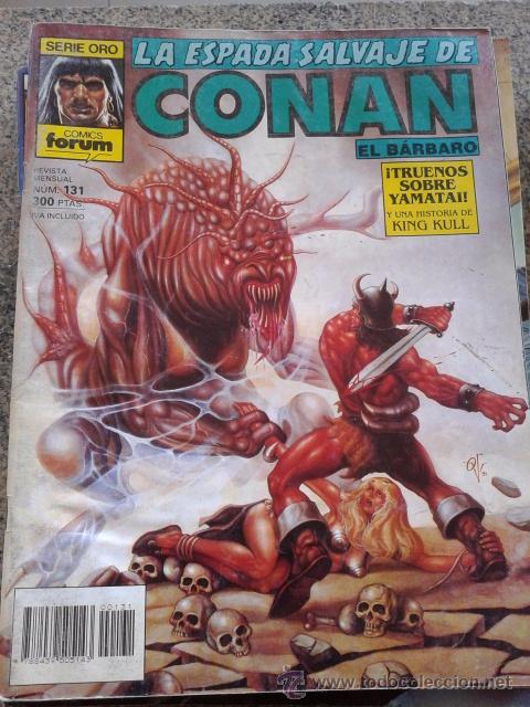 C&oacute;mics: LA ESPADA SALVAJE DE CONAN -- N&ordm; 121 -- SERIE ORO -- FORUM -- - Foto 1