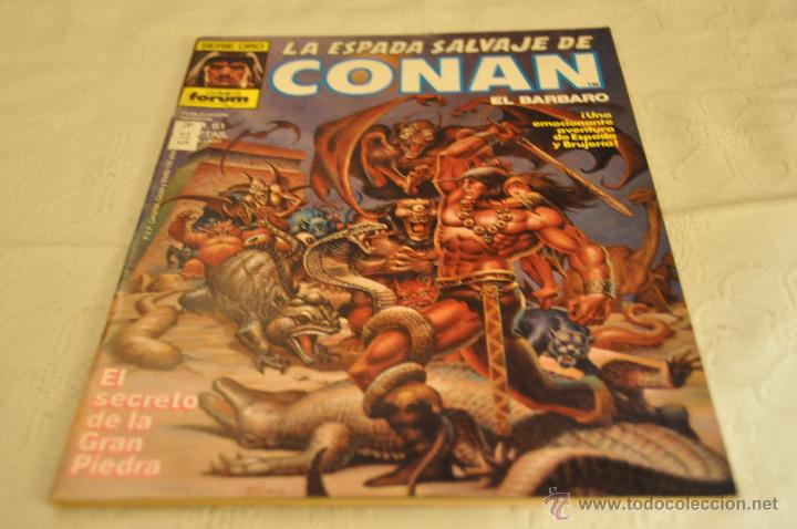 C&oacute;mics: LA  ESPADA SALVAJE DE CONAN N&ordm;61 - Foto 1