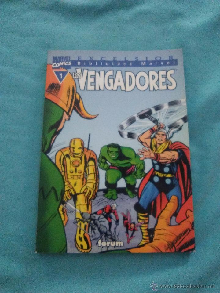 C&oacute;mics: BIBLIOTECA MARVEL LOS VENGADORES N&Uacute;MERO 1 - Foto 1