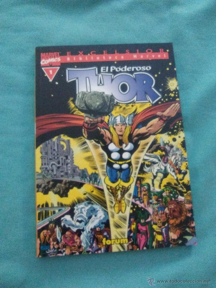 C&oacute;mics: EL PODEROSO THOR. Tomo n&ordm; 1. Biblioteca Marvel. Forum. - Foto 1