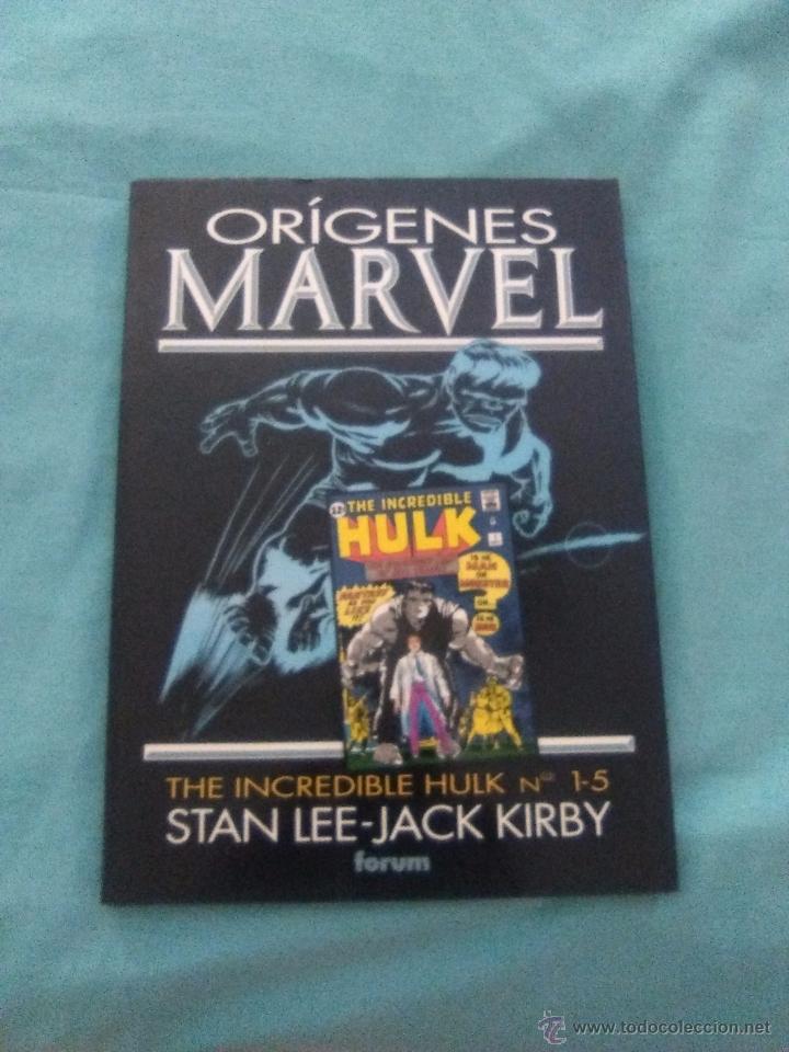 C&oacute;mics: ORIGENES MARVEL (The Incre&iacute;ble Hulk N&ordm; 1 al 5) - Foto 1