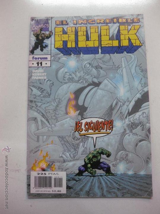 C&oacute;mics: EL INCREIBLE HULK. N&ordm; 11.  MARVEL COMICS FORUM - Foto 1