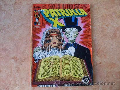 C&oacute;mics: PATRULLA X N&ordm; 32,MARVEL,COMICS FORUM,A&Ntilde;O 1985 - Foto 1