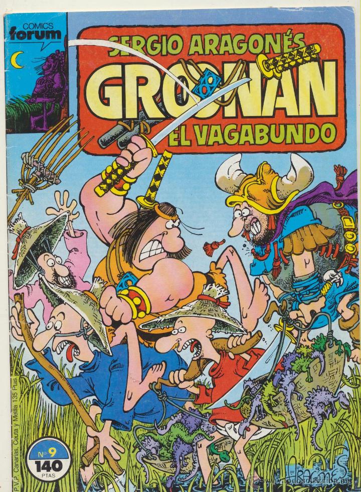 C&oacute;mics: Gronan El Vagabundo n&ordm; 9. - Foto 1
