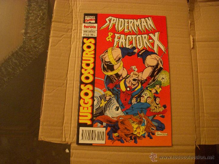 C&oacute;mics: SPIDERMAN & FACTOR-X N&ordm; 1, EDITORIAL FORUM - Foto 1