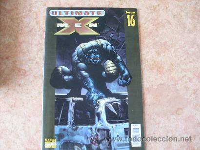 C&oacute;mics: ULTIMATE X MEN N&ordm; 16,MARVEL,COMICS FORUM,A&Ntilde;O 2004,BUEN ESTADO - Foto 1