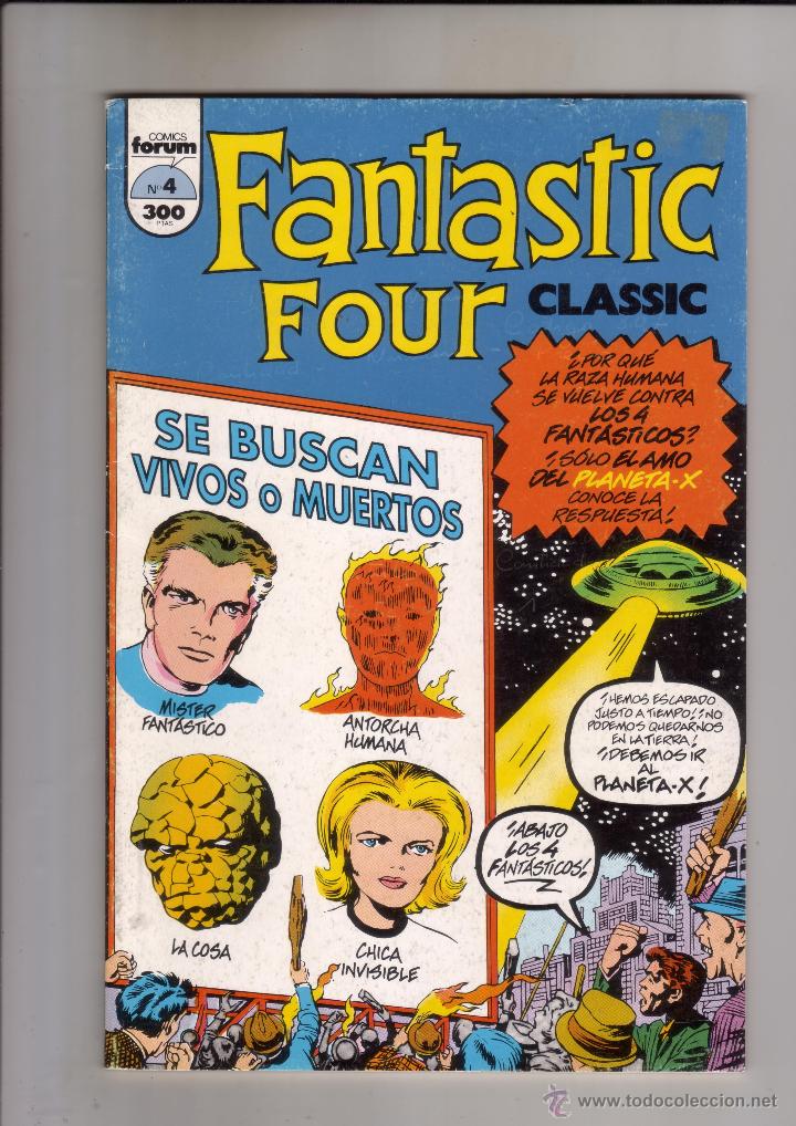 C&oacute;mics: FORUM - FANTASTIC FOUR NUM. 4  MBE - Foto 1