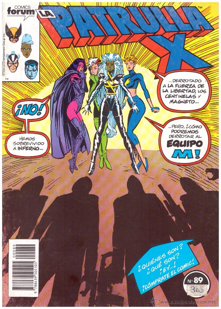 C&oacute;mics: Comic La Patrulla X, n&ordm; 89 - Comics Forum - Foto 1