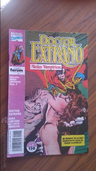 C&oacute;mics: DOCTOR EXTRA&Ntilde;O. 1. VERSOS VAMPIRICOS - Foto 1