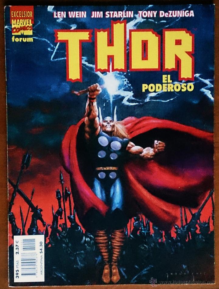 C&oacute;mics: Thor El Poderoso / Marvel / Forum 1999 (Len Wein & Jim Starlin) Estilo Espada Savaje - - Foto 1