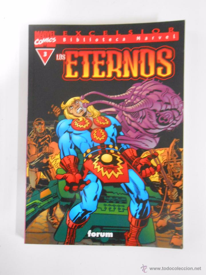 C&oacute;mics: BIBLIOTECA MARVEL EXCELSIOR N&ordm; 3. LOS ETERNOS. MARVEL COMICS. FORUM. TDKC13 - Foto 1