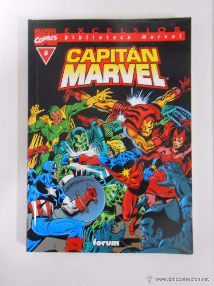 C&oacute;mics: BIBLIOTECA MARVEL EXCELSIOR N&ordm; 9. CAPITAN MARVEL. COMICS. FORUM. TDKC13 - Foto 1