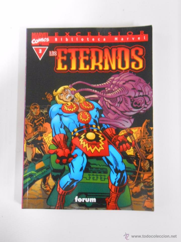 C&oacute;mics: BIBLIOTECA MARVEL EXCELSIOR N&ordm; 3. LOS ETERNOS. MARVEL COMICS. FORUM. TDKC13 - Foto 1
