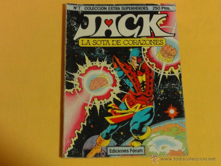 Comics: EXTRA SUPERHEROES.  N&ordm;7. JACK LA SOTA DE CORAZONES. C-7.