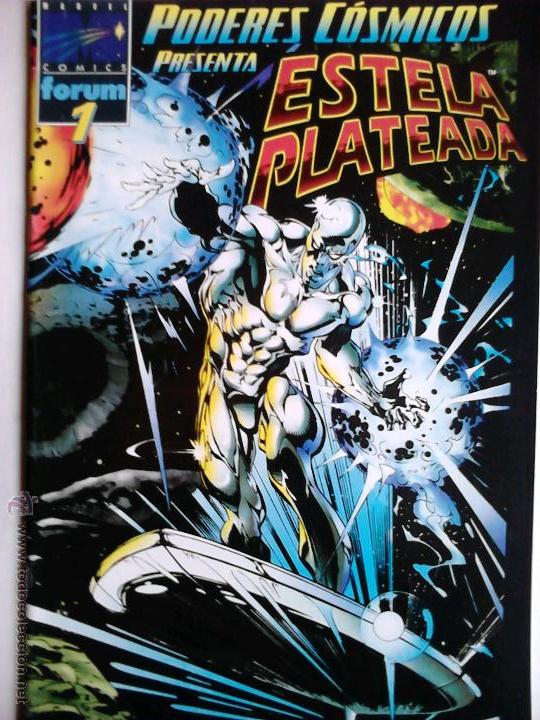 C&oacute;mics: poderes c&oacute;smicos 1 con estela plateada - Foto 1