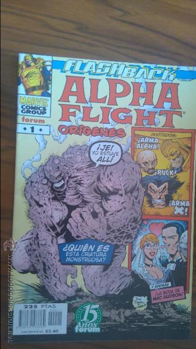 C&oacute;mics: ALPHA FLIGHT 1. OR&Iacute;GENES - Foto 1