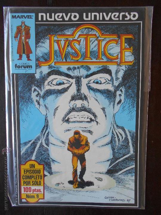 C&oacute;mics: JUSTICE N&ordm; 9 - NUEVO UNIVERSO - MARVEL - FORUM (N) - Foto 1