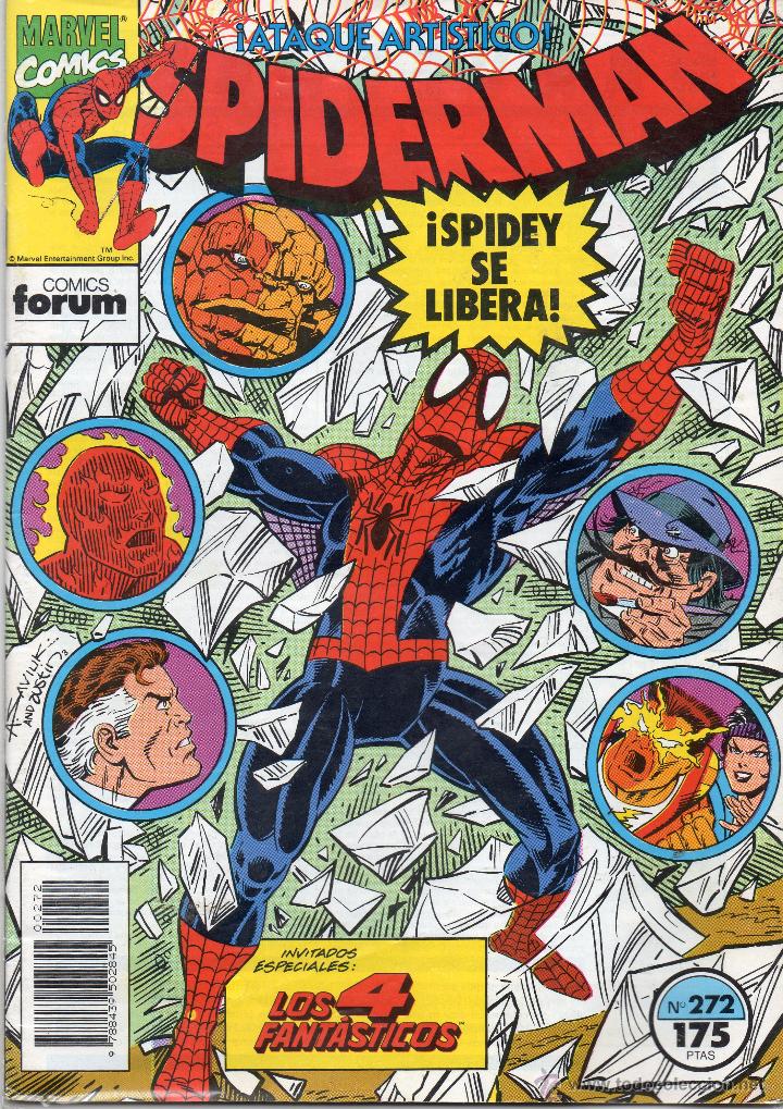 C&oacute;mics: COMIC FORUM 1992 SPIDERMAN VOL1 N&ordm; 272 (COMO NUEVO) - Foto 1
