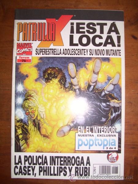 C&oacute;mics: LA PATRULLA-X. VOL. II ; N&Uacute;M. 76 / Casey, Phillips, Rubi - Foto 1