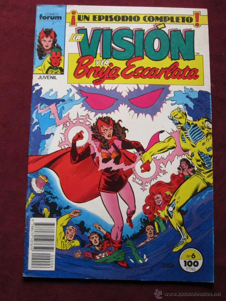 C&oacute;mics: La Visi&oacute;n y la Bruja Escarlata. N&ordm; 6. Marvel Comics Forum Tebeni - Foto 1