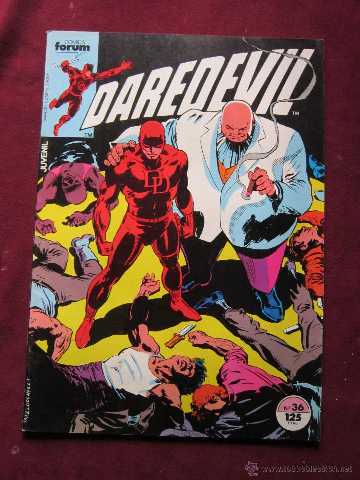 C&oacute;mics: DAREDEVIL, DAN DEFENSOR N&ordm; 36. VOL. 1 COMICS FORUM. tebeni 1985 como nuevo - Foto 1