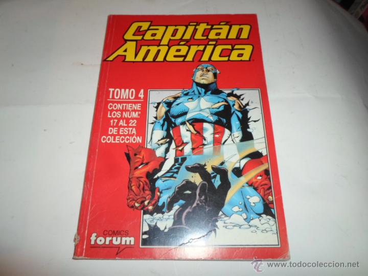 C&oacute;mics: Capitan America, tomo 4 (numeros 17 al 22), Comics Forum - Foto 1