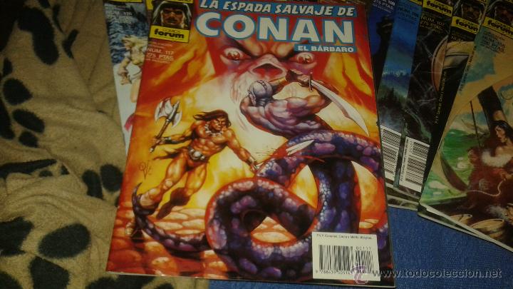 C&oacute;mics: CONAN EL BARBARO SERIE ORO LOTE DE 13 COMICS - Foto 4