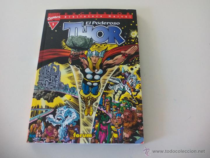 C&oacute;mics: Thor el poderoso. Excelsior Forum n&ordm; 1. Biblioteca Marvel comic 2001. 160 p&aacute;ginas - Foto 1
