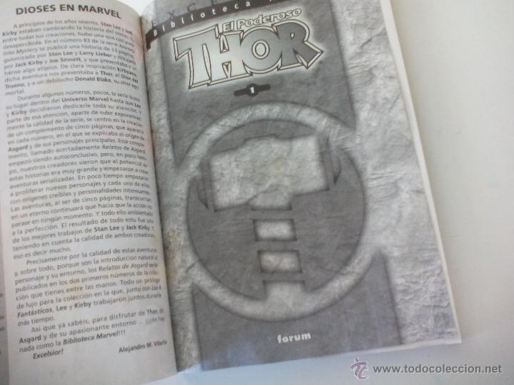 C&oacute;mics: Thor el poderoso. Excelsior Forum n&ordm; 1. Biblioteca Marvel comic 2001. 160 p&aacute;ginas - Foto 2