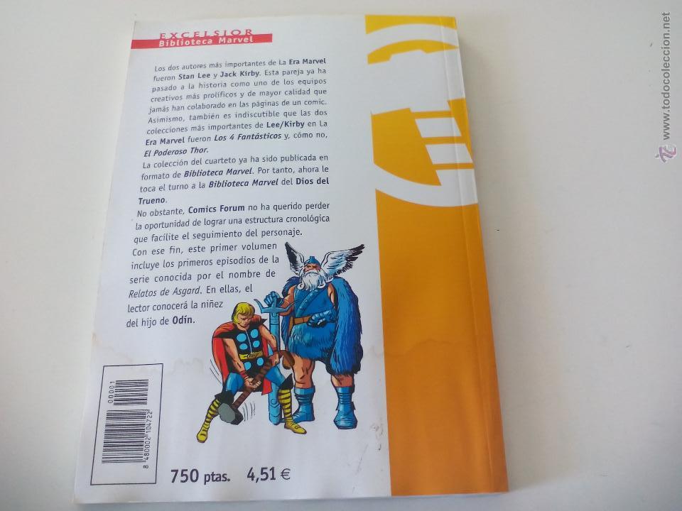 C&oacute;mics: Thor el poderoso. Excelsior Forum n&ordm; 1. Biblioteca Marvel comic 2001. 160 p&aacute;ginas - Foto 4