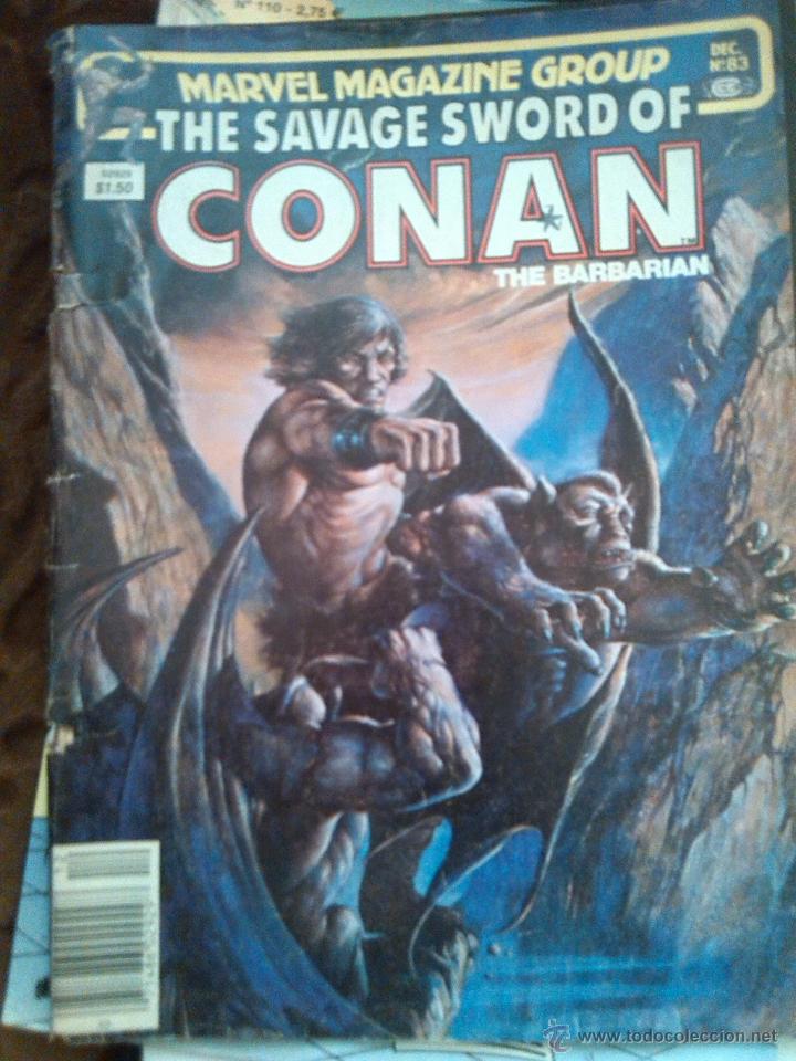 C&oacute;mics: THE SAVAGE SWORD OF CONAN MARVEL - Foto 1