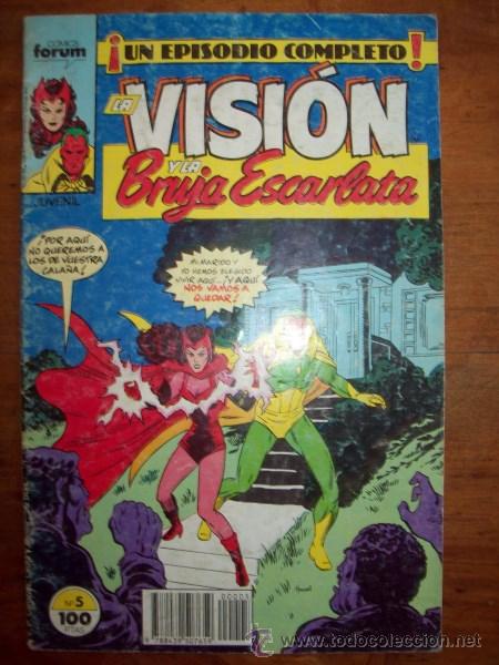 C&oacute;mics: LA VISI&Oacute;N Y LA BRUJA ESCARLATA. N&Uacute;M. 5 - Foto 1